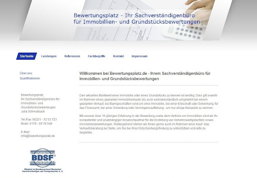 Bewertungsplatz - Ihr Sachverständigenbüro für Immobiliengutachten und Grundstücksbewertungen