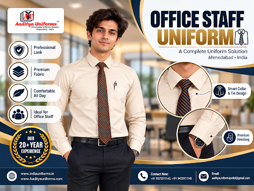 Office Staff Uniform – Available At Aaditya Uniforms post image