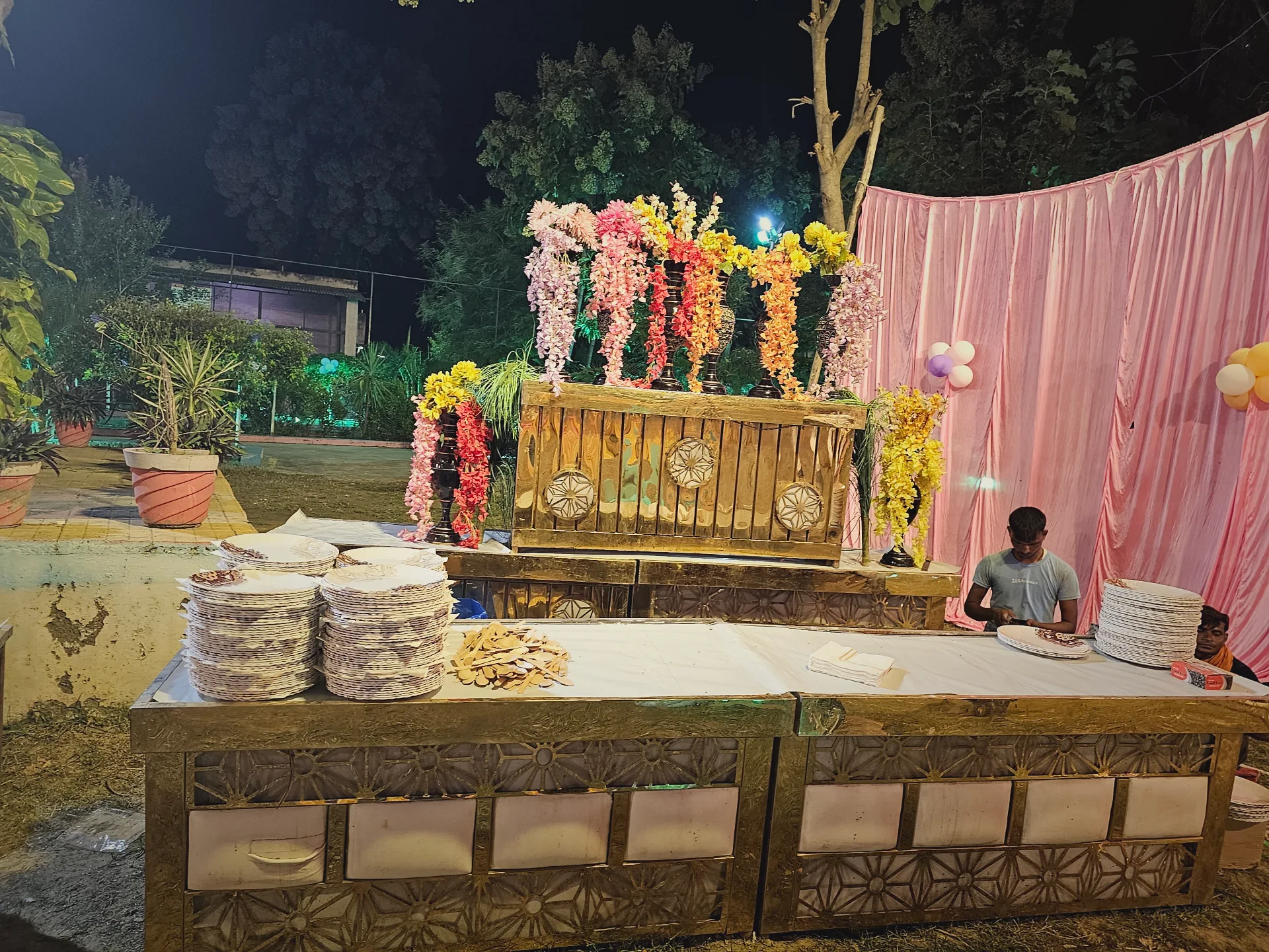 Ved Guest House lawn 2
