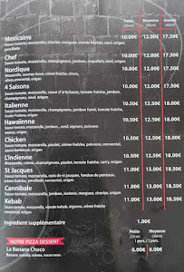Menu L'escale pizza by flo Page 3