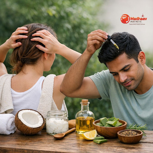 Tired of constant itching, white flakes on your shoulders, and a sensitive scalp? At Madhaav Aaes… post image