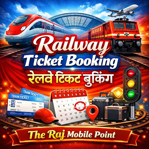 🚆 RAILWAY TICKET BOOKING AVAILABLE post image