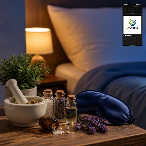 Struggling with sleepless nights, frequent waking or unrefreshing sleep? At Dr Ankur homoeopathic… post image
