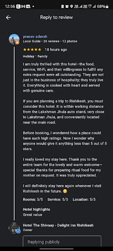 Thank you for trusting us and making us a part of your beautiful Rishikesh memories post image