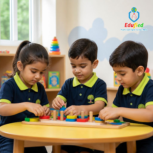 Give your child a joyful start to learning with Edufied - Playpen Kindergarten Tuition Classes in…