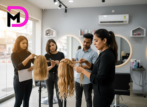 Ready to turn your passion for hair and beauty into a professional career? DM Salon in Kanahi, Gu… post image