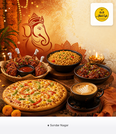 Aksh Cafe offers delicious pizza, chicken lollipop, Maggie, coffee, and Manchurian in a cozy ambi… post image