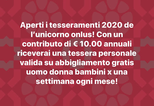 Mercatino dell’usato L’unicorno Onlus di Nisida & Luca - Thumbnail