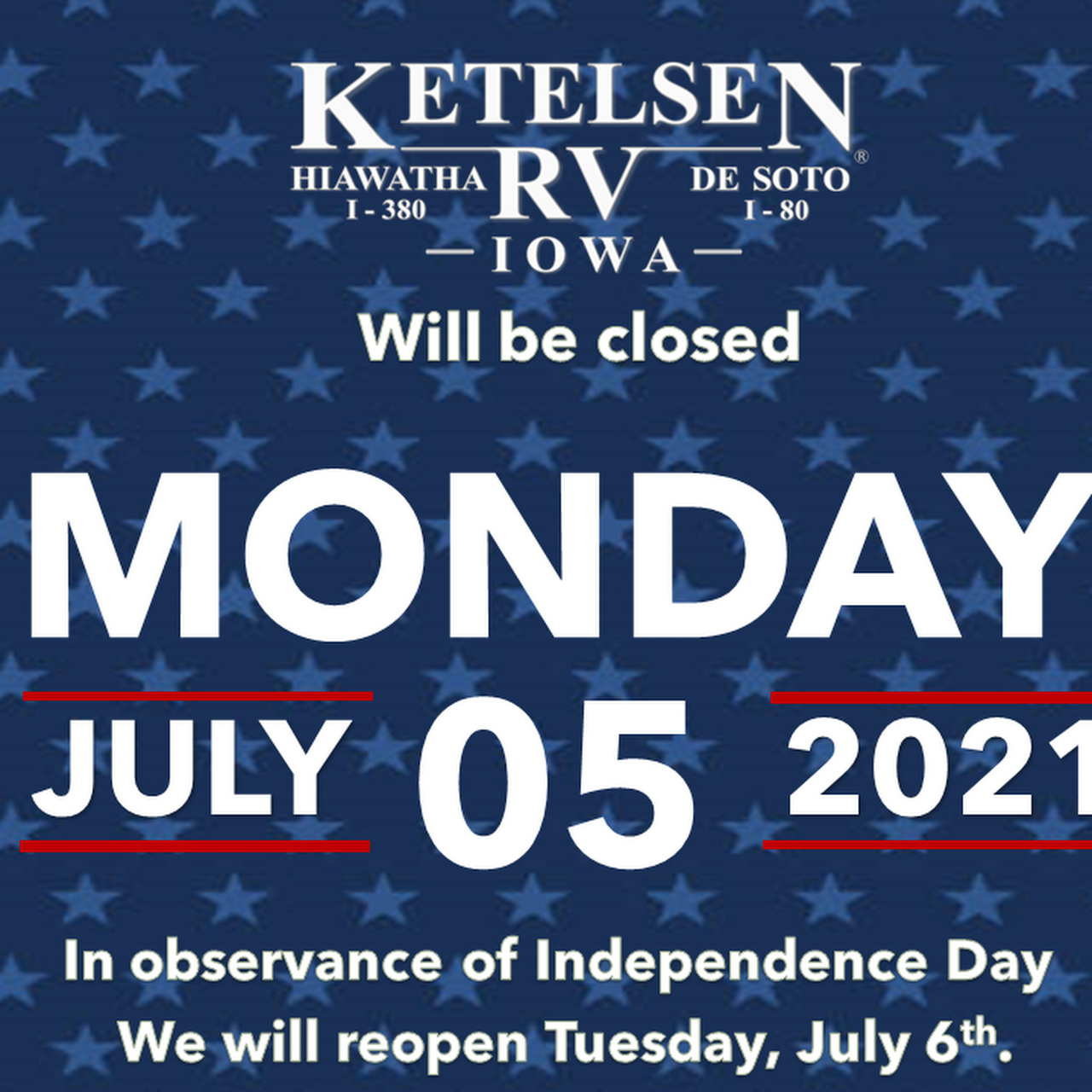Ketelsen RV Hiawatha RV Dealer in Hiawatha