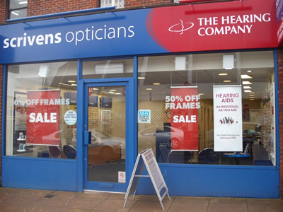 Comments and reviews of Scrivens Opticians & Hearing Care