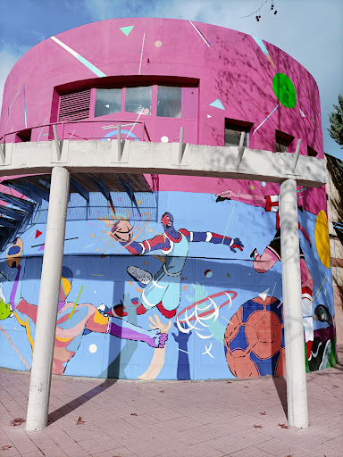 Graffitis Pabellón Santa María - Thumbnail