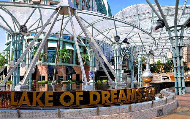 Universal Studios Singapore Rotating Globe
