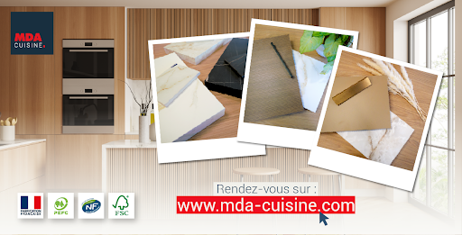 Découvrez nos nouvelles collections et donnez du caractère à votre projet ✨

Façades Caramel : chaleureuses et enveloppantes, parfaites pour une ambiance douce et contemporaine.
Façades Noyer : élégantes et intemporelles, idéales pour une cuisine au style affirmé.

Côté plans de travail, laissez-vous séduire par :
Marquina Noir : intense et sophistiqué.
Calacatta : lumineux et raffiné, avec ses veines délicates.

Des associations modernes, toujours 100 % Made in France, pour des cuisines pensées pour durer 

Venez découvrir ces nouveautés en magasin et imaginer votre futur projet avec nos concepteurs.