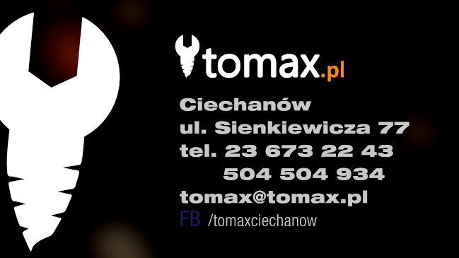 Tomax Salon - sprzedaż i wypożyczanie narzędzi, elektronarzędzi oraz sprzętu ogrodowego - Sklep narzędziowy