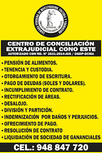 Centro de Conciliación Extrajudicial Cono Este 0