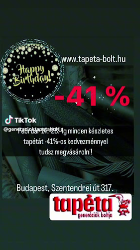 Generációk tapétaboltja - Bolt