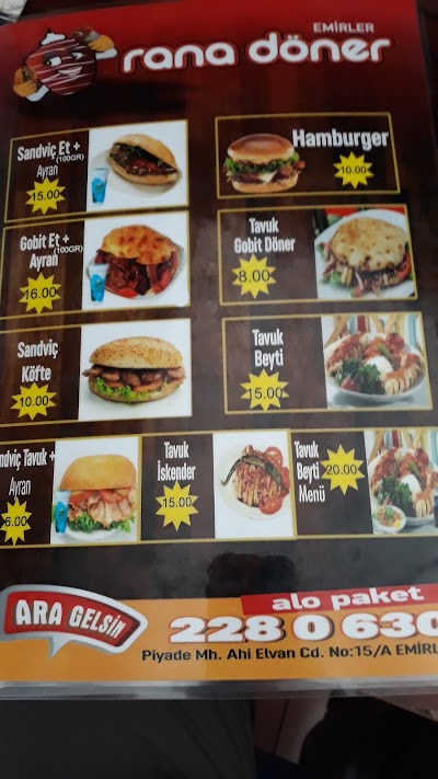 Rana Döner EMİRLER