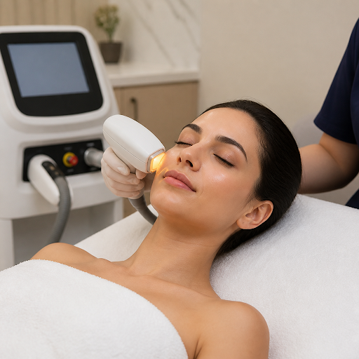 Rediscover firm, glowing skin with advanced laser-based skin tightening at Dr. Manisha's - Roopam… post image