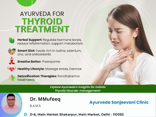 Ayurvedic support for thyroid health includes herbal remedies like Guggul, Kanchanar, Ashwagandha… post image