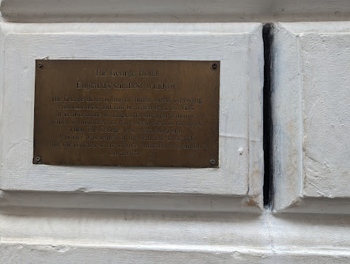 England's smallest glazed window