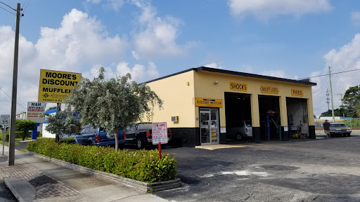Moore's Discount Muffler & Auto Repair Logo