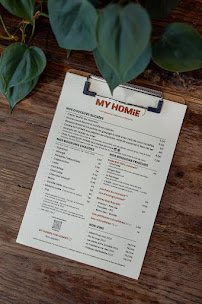 Menu MY HOMIE PARIS | Breakfast | All day Brunch | Lunch | Coffee Page 6
