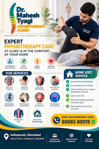 🦴 Expert Physiotherapy Care — At Clinic & At Home post image