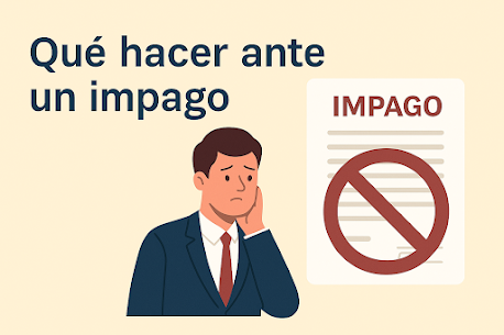 que hacer ante impago
