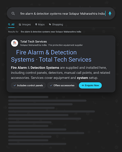 Total Tech Services is a fire protection equipment supplier in Solapur offering supply and instal… post image