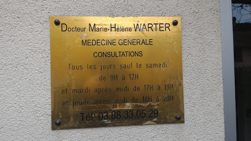 MARIE HELENE WARTER