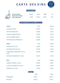 Menu Quai des Iles Concarneau Page 3