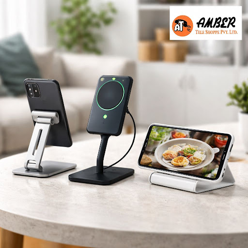 Enjoy hands‑free comfort with sturdy, stylish phone stands and holders from AMBER TELE SHOPPE PRI… post image