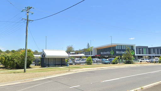 Greyhound Bus Stop Woolgoolga (Northbound) - Thumbnail