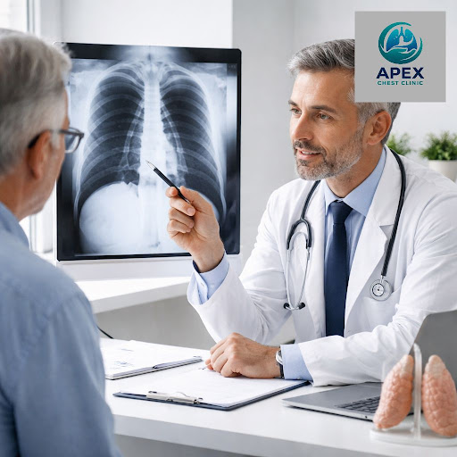 Worried about persistent cough, breathing trouble, chest pain or long-standing infection? At Dr G… post image