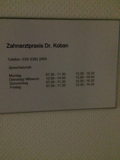 Frank Koban Zahnarzt