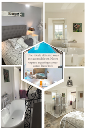 Photo n°87 de La Belle Hermine:Chambres d'hôtes Piscine SPA, plage Perros-Guirec granit rose, Weekend couple, Côte d'Amor, Bretagne à Tonquédec (Chambre d'hôtes)