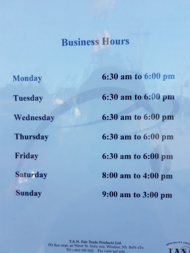 T.A.N. Coffee Gallery - Canada
