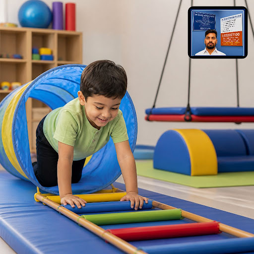 Is your child easily overwhelmed by sounds, touch, or movement? At Creative kids Rehabilitation c… post image