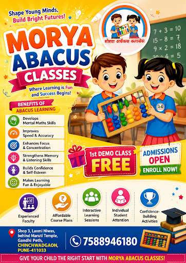 MORYA ABACUS CLASSES post image