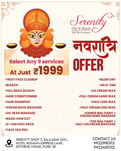 Navratri special offer! Select any 9 Services @rs 1999 post image