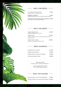 Menu Restaurant le DH Page 2