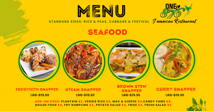 ONE876 Jamaican Restaurant by null