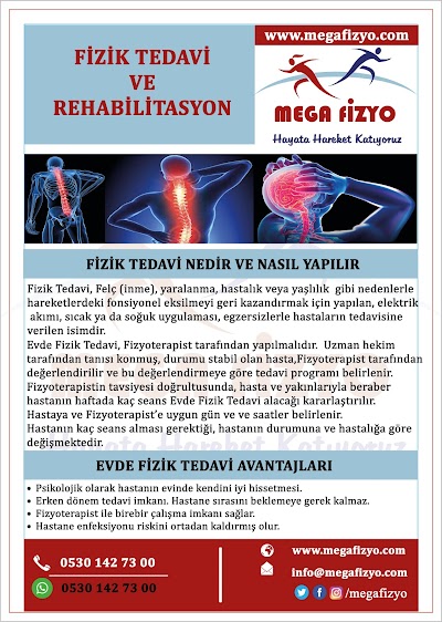 Mega Fizyo Evde Fizik Tedavi - Beylikdüzü