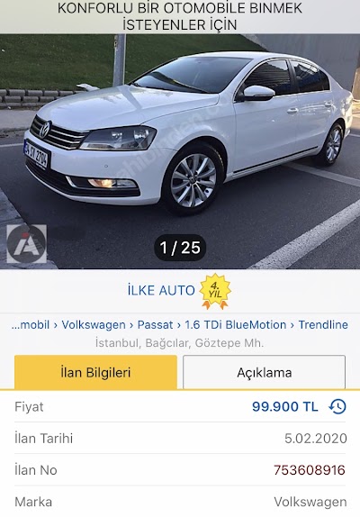 İlke Auto Otomotiv