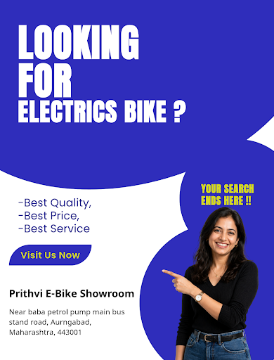 Experience the thrill of riding an electric bike at Prithvi E-Bike Showroom. Explore our range of… post image