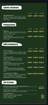 Menu La Pizz de Benoit Page 3