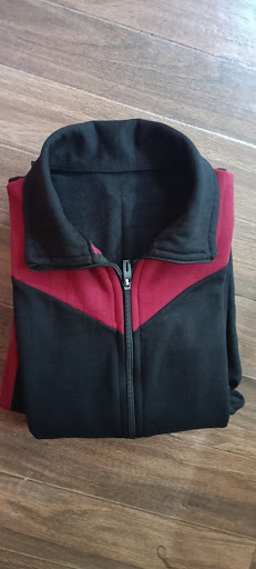Cotton fleece fabric track suit for school college and daily wear in winter