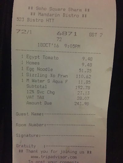 Photos of Mandarin Bar