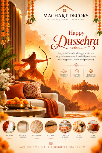 🪔 Happy Dussehra from MACHART DECORS! 🏹✨ post image