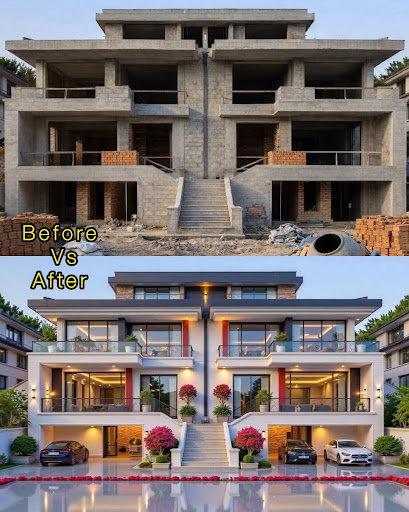 architect-designed bungalows," "Pune luxury home construction," "bespoke villa builder," "energy-…